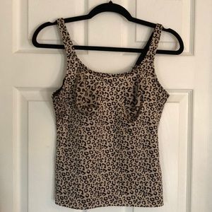 Ruby ribbon cheetah Cami
